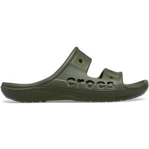 Crocs Sandali Baya unisex per adulti, Verde militare, 36/37 EU