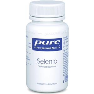 Pure Encapsulations Selenio - Integratore Alimentare 30 Capsule per Tiroide e Sistema Immunitario