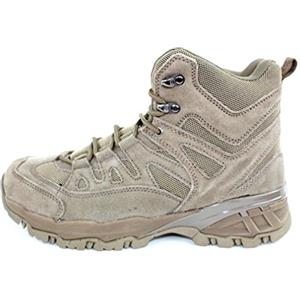 Mil-Tec Stivali da trekking Squad da uomo, Coyote, 44 EU