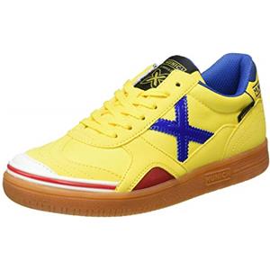 Munich GRESCA Genius 607, Scarpe da Calcio Sala Unisex Adulto, Giallo, 45 EU, Giallo, 45 EU