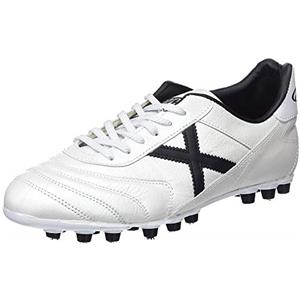 Munich Mundial U25, Scarpe da Calcio Unisex Adulto, Bianco 316, 44 EU