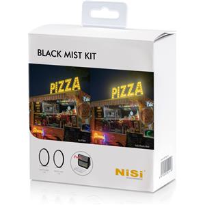 NiSi Black Mist Kit 67mm - Filtri 1/4 e 1/8 stop, Custodia e Panno in Microfibra Inclusi