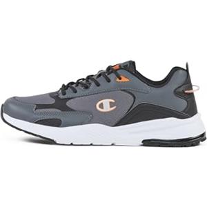 Champion Ramp Up Ripstop Low Sneakers, Grigio/Nero/Arancione (ES009), EU40 Uomo-FW24