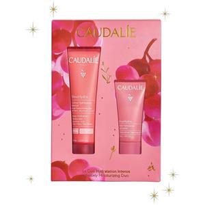 Caudalie VinoHydra Cofanetto Natale: Crema Idratante 60ml e Gel Detergente 30ml per Pelli Secche
