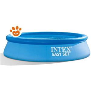 Intex Piscina Rotonda Easy Set Gonfiabile (Ø244x61cm) con Pompa a Filtro Art. 28108 - Easy Set (Ø244x61cm)