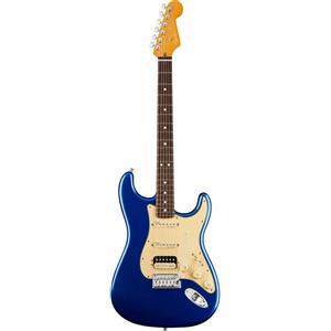 Parafango Fender American Ultra Stratocaster HSS Rosewood Cobra Blue con borsa Gig