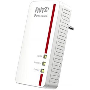 FRITZ! Avm Fritz Powerline 1260 / 1220 WiFi Set (WiFi Access Point, Ideal for Media Streaming)
