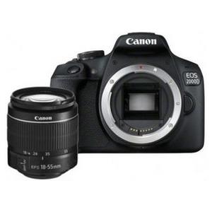 Canon [Pronta consegna] Kit Fotocamera Reflex Canon EOS 2000D + Obiettivo 18-55mm DC III - Prodotto in Italiano [Prodotto ufficiale - Garanzia Canon 2 Anni]