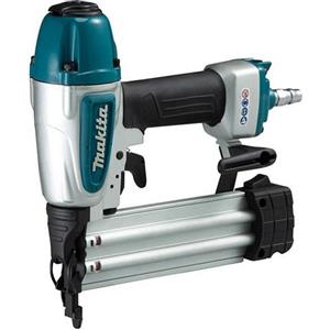 Makita AF506 Groppinatrice Pneumatica 18 Ga - Lunghezza Chiodi 15-50 mm, Pressione Max 8,3 bar, con Valigetta