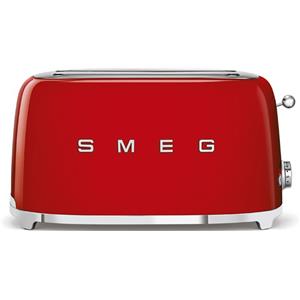 Smeg TOSTAPANE TOASTER 4 FETTE ROSSO ANNI '50 SMEG