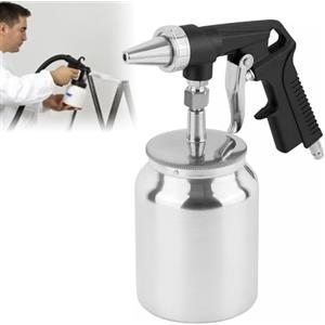 SUNOYA Pistola per sabbiatura ad aria compressa, sabbiatrici, pistola per sabbiatura per compressore, sabbiatrice per pulizia rimozione della ruggine, lucidatura del vetro, rimuove la ruggine e le impurità