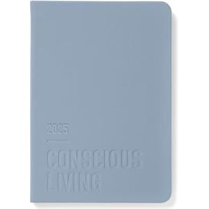 Letts of London Agenda 2025 con appuntamenti, formato A5, con vista giornaliera, colore: oceano