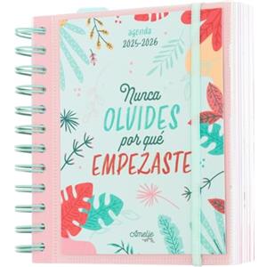 Grupo Erik: Diario Scuola 2025 2026 Amelie - Agenda giornaliera 11 mesi, 16 x 14 cm, Diario scolastico 2025-2026, Diario bambina elementari, Diario ragazza