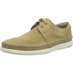 Clarks Bratton Lo, Scarpe da Barca Uomo, Sabbia Scamosciato, 40 EU