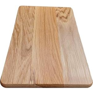 Wooden World - Tagliere in legno per la cucina realizzato in massello di rovere, bello e pratico