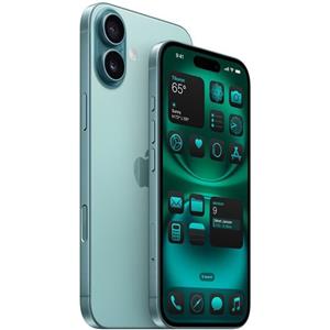 Apple iPhone 16 | 256 GB | Dual-SIM (eSIM, Nano-SIM) | Verde acqua