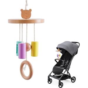 Generico Carillon per Culla - Decorazione Carina in Legno - Mobile per Nursery,per Bambini Camera da Stanza Natale Gioco