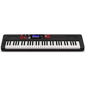 Casio Casiotone CT-S1000V Tastiera top di gamma con tasti sensibili al tocco, 900 suoni, 243 ritmi di accompagnamento, Bluetooth MIDI & Audio e sintesi vocale, nera e rossa
