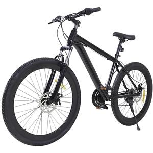 Fridgestea 26 pollici, mountain bike, 21 marce, bici da corsa, bici da ragazzo, mountain bike, con freni a disco anteriore e posteriore, per ragazzi e ragazze, uomini e adulti