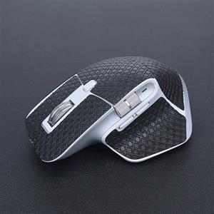 JIROAOTIC Nastro adesivo per mouse wireless Logitech Mx Master3 3S, con pelle di lucertola, assorbe il sudore, antiscivolo, pre-tagliato, facile da installare, nero