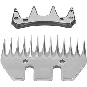 Pwshymi Lama per cesoie per Pecore, Acciaio ad Alto tenore di Carbonio, Spazio Elettrico, Lama per tosatrice per Lana Resistente all'Usura, Rivestimento avanzato, Taglio accurato per Animali