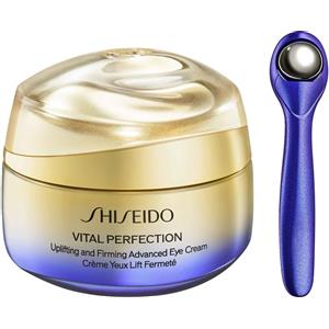 Shiseido Vital Perfection Uplifting and Firming Advanced Eye Cream 15 ml - Crema contorno occhi anti-età con retinolo per occhiaie e rughe