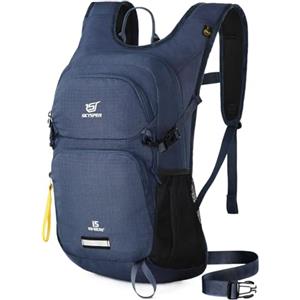 SKYSPER Zaino da Escursione 15L, Zaino Sportivo Materiale Amico dell'ambiente Zaino per Viaggio Escursioni Hiking Avventure