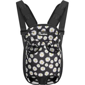 Pawaboo Zaino per animali domestici, regolabile, per cani e gatti, con gambe esterne, facile da montare, per viaggi, escursionismo, campeggio, per cani di piccola e media taglia, gatti, cuccioli