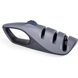 erised's bifrost Affilacoltelli professionale per affilare coltelli con silicone antiscivolo a 5 guide regolate ad angolo con lama autoadattata per affilare coltelli a mano per la maggior parte dei cuochi da cucina