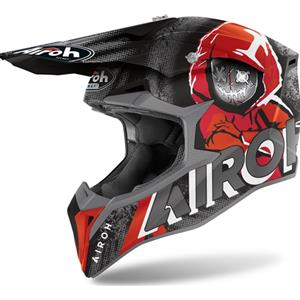 AIROH CASCO WRAAP ALIEN RED MATT