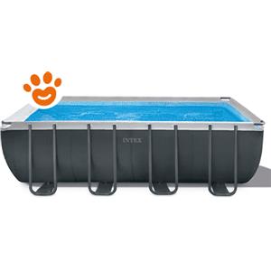 Intex Piscina Rettangolare Ultra XTR Frame (549x274x132cm) con Pompa a Sabbia Art. 26356 - Ultra XTR Frame (549x274x132cm)