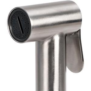 Osculati Doccia New Edge - Doccia Tiger in Acciaio Inox con Tubo di 2,5 m e Vano Bianco UV Resistente