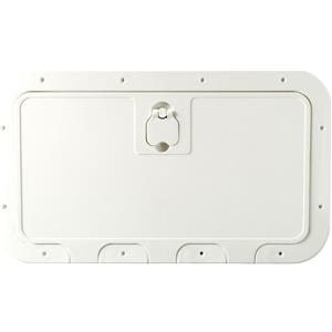 Osculati Portello Estraibile Bianco 350 x 600 mm - Superficie Antisdrucciolo e Chiusura Splash-Proof