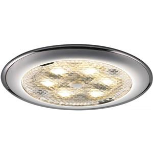 Osculati Faretto LED Procion senza incasso in acciaio inox con 2 lenti frontali