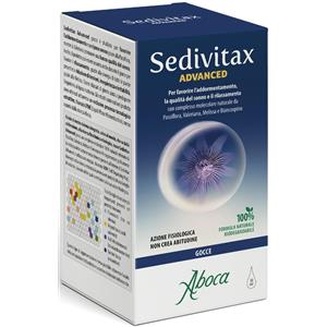 Aboca spa societa' agricola Sedivitax Advanced Gocce 30ml Favorisce Il Rilassamento Ed Una Buona Qualità Del Sonno Con Passiflora E Valeriana