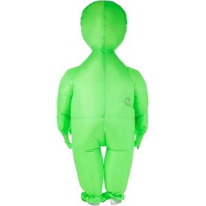 SQINGG Costume gonfiabile alieno Costume alieno adatto per cosplay per Halloween Natale cosplay abito da festa e spettacoli Costume gonfiabile di lusso