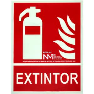 Normaluz Forever Print - Cartelli PVC 40 x 30 estintore