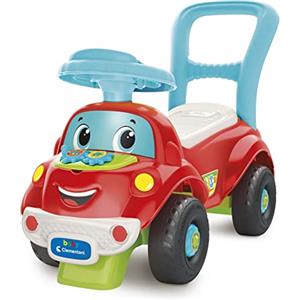 Clementoni Baby Nicolò Go Go 3 in 1, Macchinina Bambino 1 Anno, Gioco Prima Infanzia Primi Passi, Cavalcabile e Centro Attività Italiano e Inglese, Stimola Motilità e Curiosità, Made in Italy, 17747