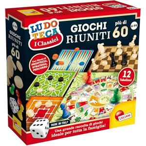 Liscianigiochi Ludoteca Giochi Riuniti 57023 Più di 60, 6 anni +