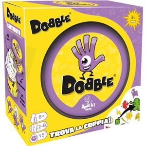 Asmodee - Dobble, Eco-Sleeve, Divertente Gioco da Tavolo per Tutta la Famiglia, Carte da Gioco, 2-8 Giocatori, 6+ Anni, 15 min, Edizione in Italiano