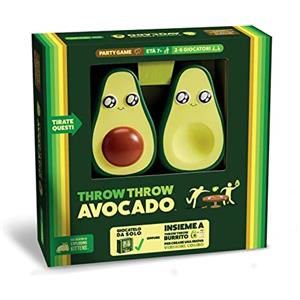 Asmodee - Throw Throw Avocado, Gioco da Tavolo, Divertente Party Game, 2-6 Giocatori, 7+ Anni, Edizione in Italiano