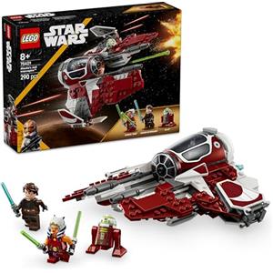LEGO Star Wars 75401 Jedi Interceptor di Ahsoka con Minifigure di Anakin Skywalker con Spade Laser e Droide R7-A7, Starfighter Giocattolo per Bambini e Bambine da 8 Anni Fan di Le Guerre dei Cloni