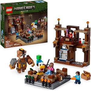 LEGO Minecraft Magione della Foresta: Ring di Combattimento - Giocattolo Interattivo con i Personaggi di Steve, Baby Zombie, Garret e Henry - Set da Gamer per Bambini e Bambine 10+ Fan del Film 21272