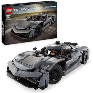 LEGO Technic Hypercar Koenigsegg Jesko Absolut Grigia, Modellino di Auto da Costruire, Macchina Giocattolo per Bambini e Bambine da 10 Anni, Idea Regalo per Fan delle Supercar e dei Veicoli 42173