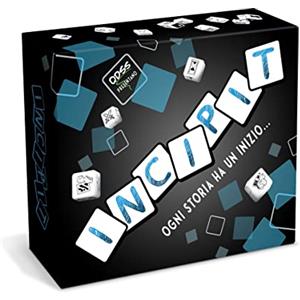 Asmodee - Incipit - Gioco di Dadi con App di Quei Due Sul Server (QDSS), 2+ Giocatori ‍, 6+ Anni, Edizione in Italiano