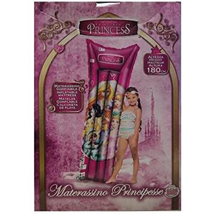 Grandi Giochi - Principesse Materassino Gonfiabile per Bambini, 180 x 70 cm