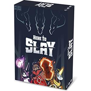 Asmodee - Here To Slay, Gioco di Carte dai Creatori di Unstable Unicorns, Gioco da Tavolo Competitivo, Party Game, 2-6 Giocatori, 10+ Anni, 30-60 min, Edizione in Italiano