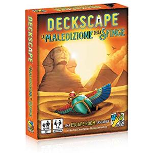dV Giochi Deckscape - La maledizione della Sfinge, da 12 a 99 anni