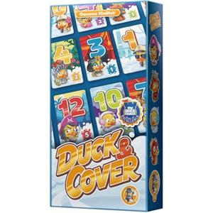 Asmodee Duck & Cover, Gioco da Tavolo, 8+ Anni, 2-7 Gioctaori, Edizione in Italiano
