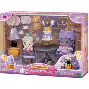 Sylvanian Families - 5764 Set per festa a sorpresa di Halloween - Set da gioco per case delle bambole